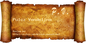 Pulcz Vendelina névjegykártya